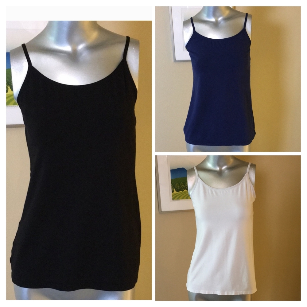 FELINA | 3 Cami Spaghetti Strap Tank Tops
